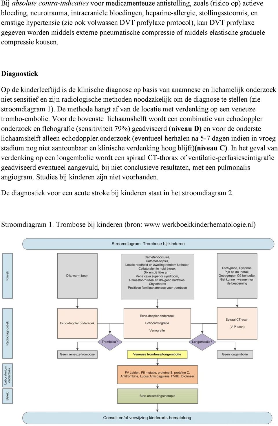 Diagnostiek Op de kinderleeftijd is de klinische diagnose op basis van anamnese en lichamelijk onderzoek niet sensitief en zijn radiologische methoden noodzakelijk om de diagnose te stellen (zie