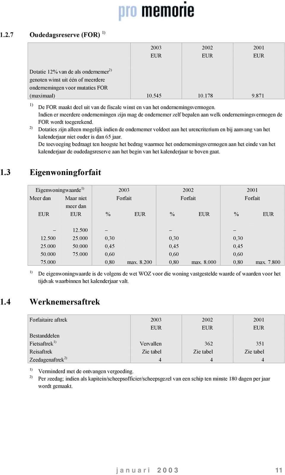 Indien er meerdere ondernemingen zijn mag de ondernemer zelf bepalen aan welk ondernemingsvermogen de FOR wordt toegerekend.