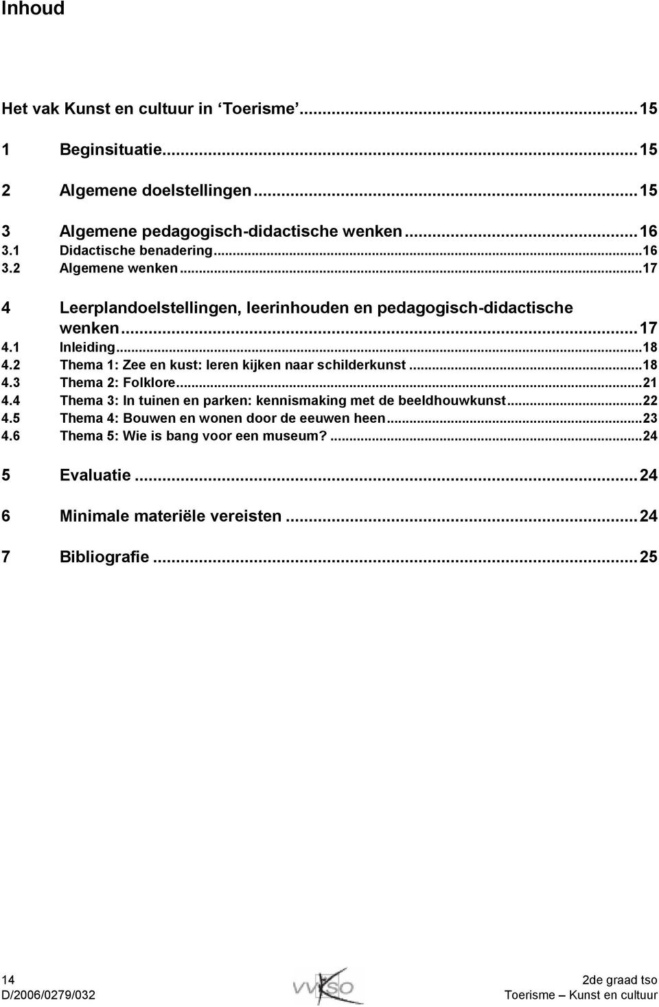 2 Thema 1: Zee en kust: leren kijken naar schilderkunst...18 4.3 Thema 2: Folklore...21 4.4 Thema 3: In tuinen en parken: kennismaking met de beeldhouwkunst...22 4.