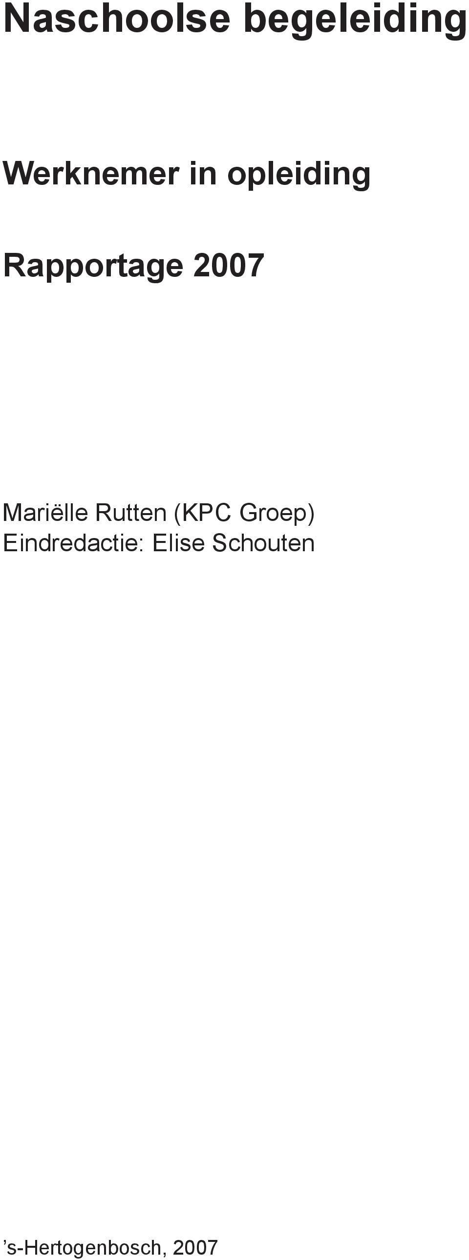 Mariëlle Rutten (KPC Groep)