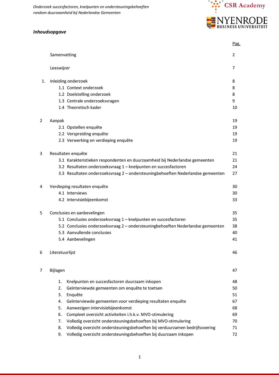 2 Resultaten onderzoeksvraag 1 knelpunten en succesfactoren 24 3.3 Resultaten onderzoeksvraag 2 ondersteuningbehoeften Nederlandse gemeenten 27 4 Verdieping resultaten enquête 30 4.1 Interviews 30 4.