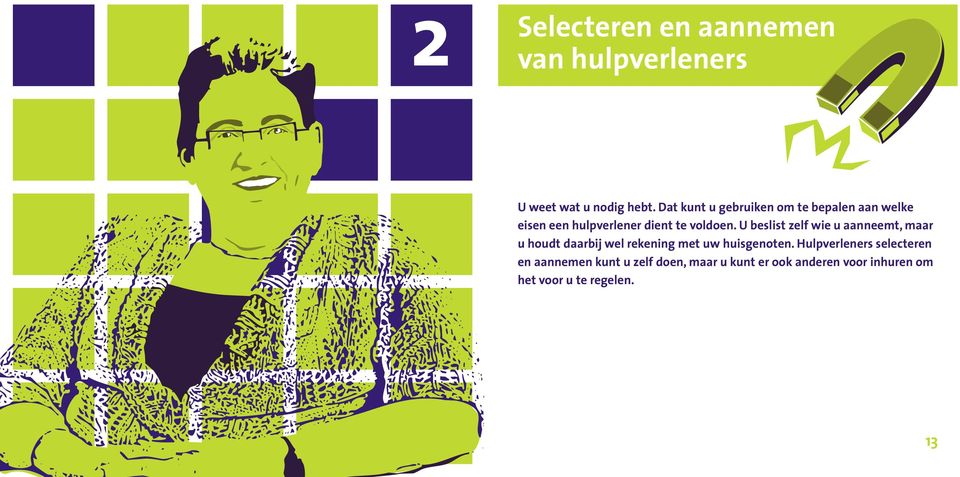 U beslist zelf wie u aanneemt, maar u houdt daarbij wel rekening met uw huisgenoten.