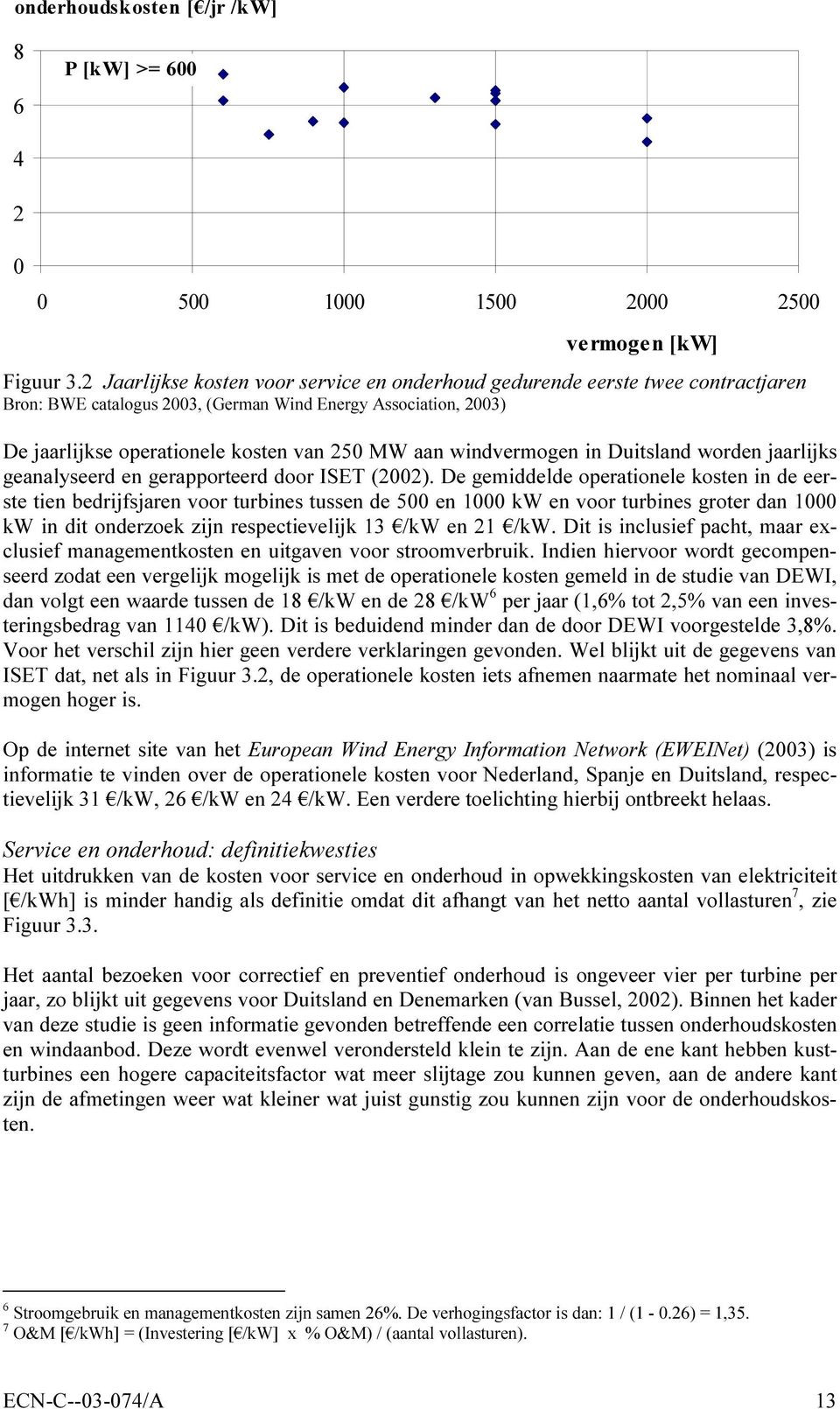 windvermogen in Duitsland worden jaarlijks geanalyseerd en gerapporteerd door ISET (2002).