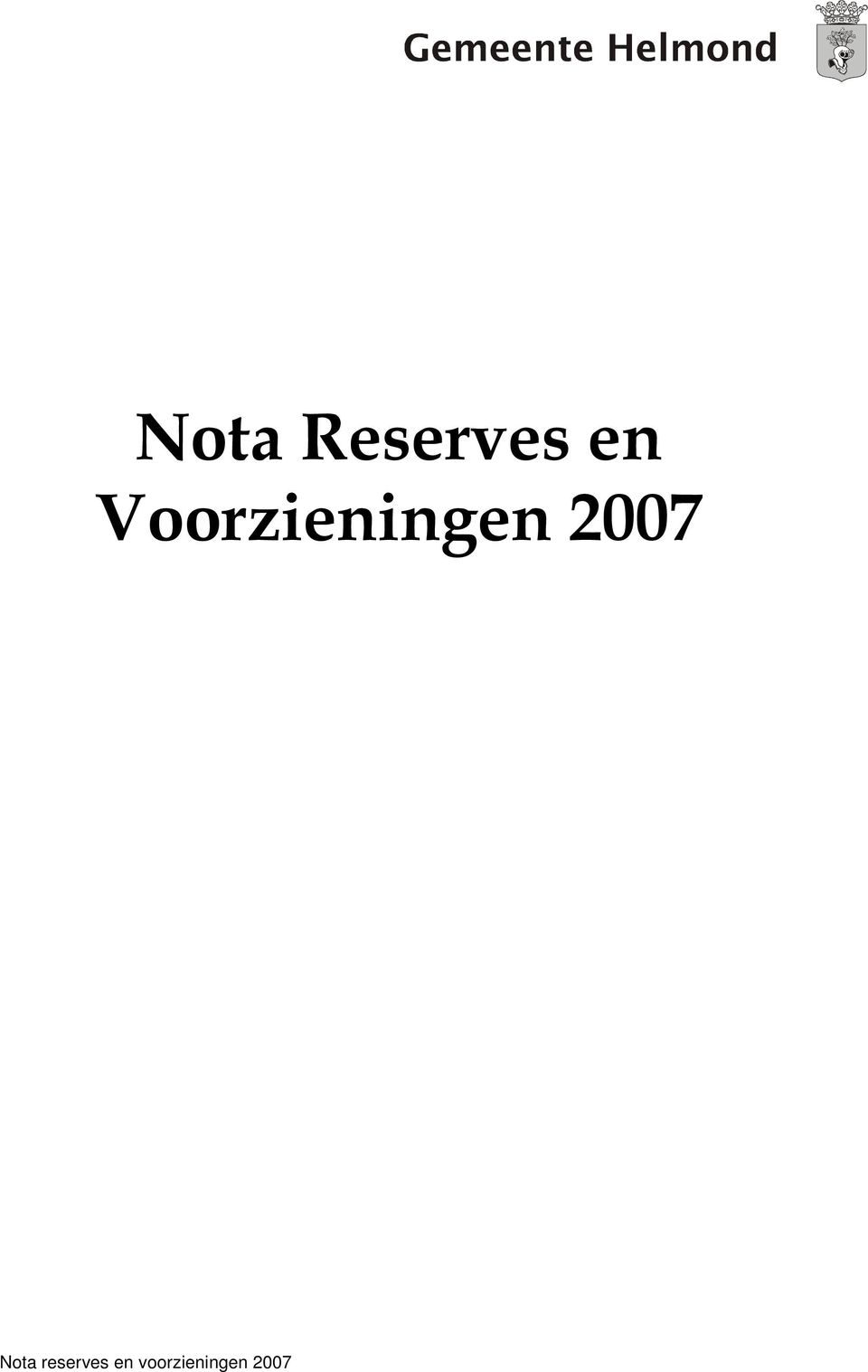 2007 Nota