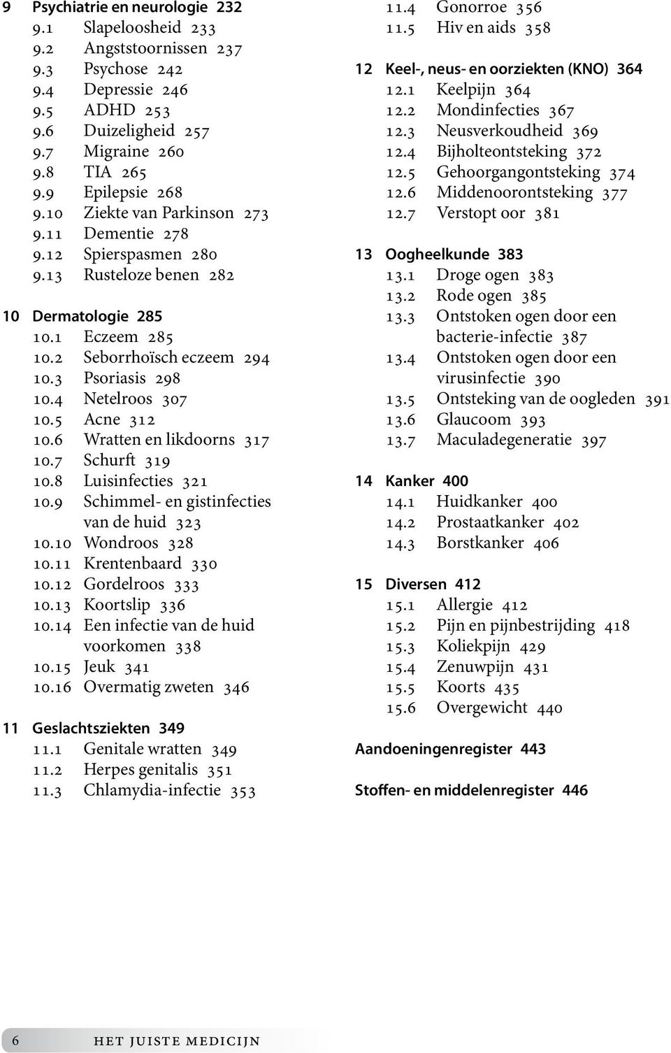 5 Acne 312 10.6 Wratten en likdoorns 317 10.7 Schurft 319 10.8 Luisinfecties 321 10.9 Schimmel- en gistinfecties van de huid 323 10.10 Wondroos 328 10.11 Krentenbaard 330 10.12 Gordelroos 333 10.