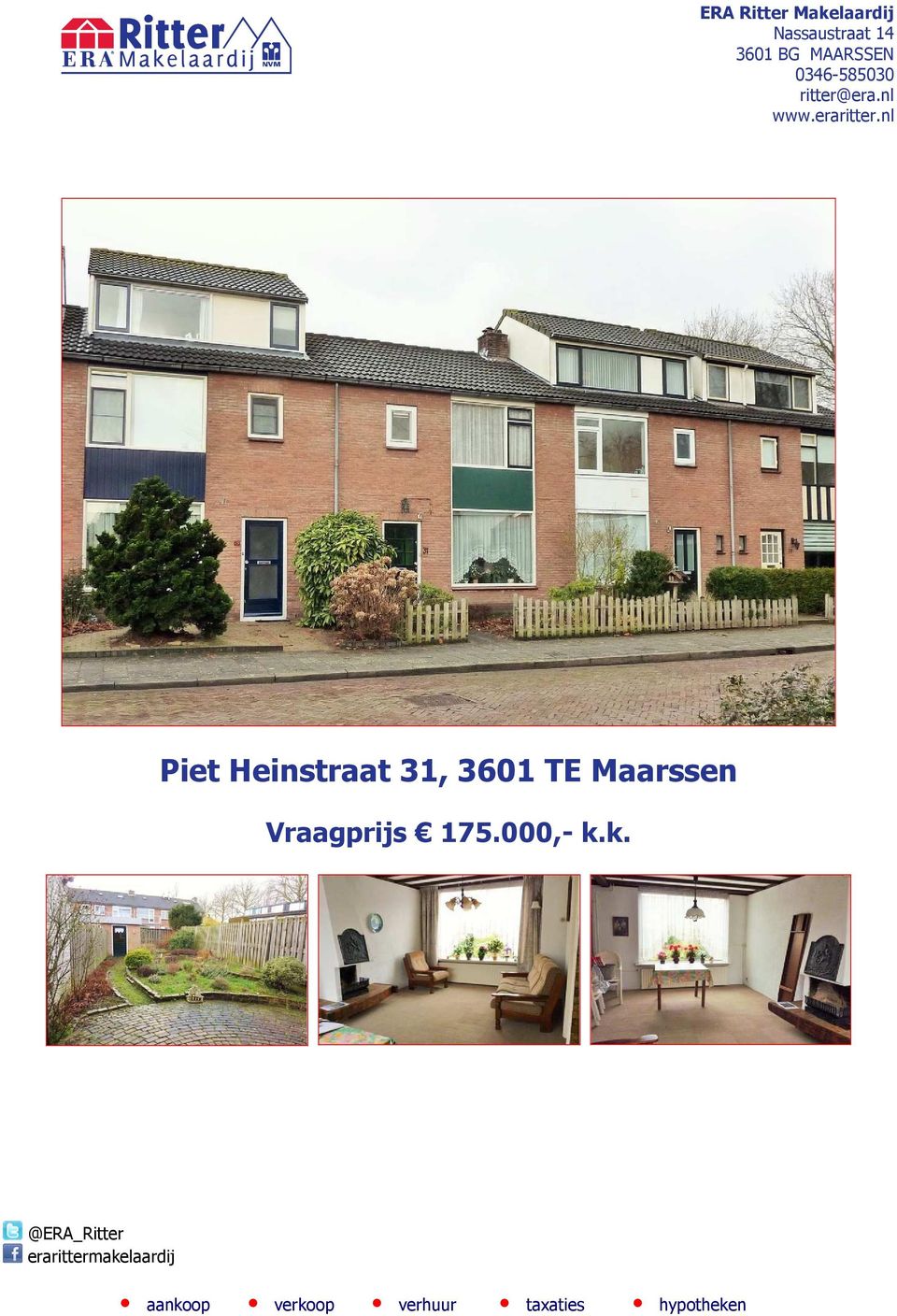 nl Piet Heinstraat 31, 3601 TE Maarssen
