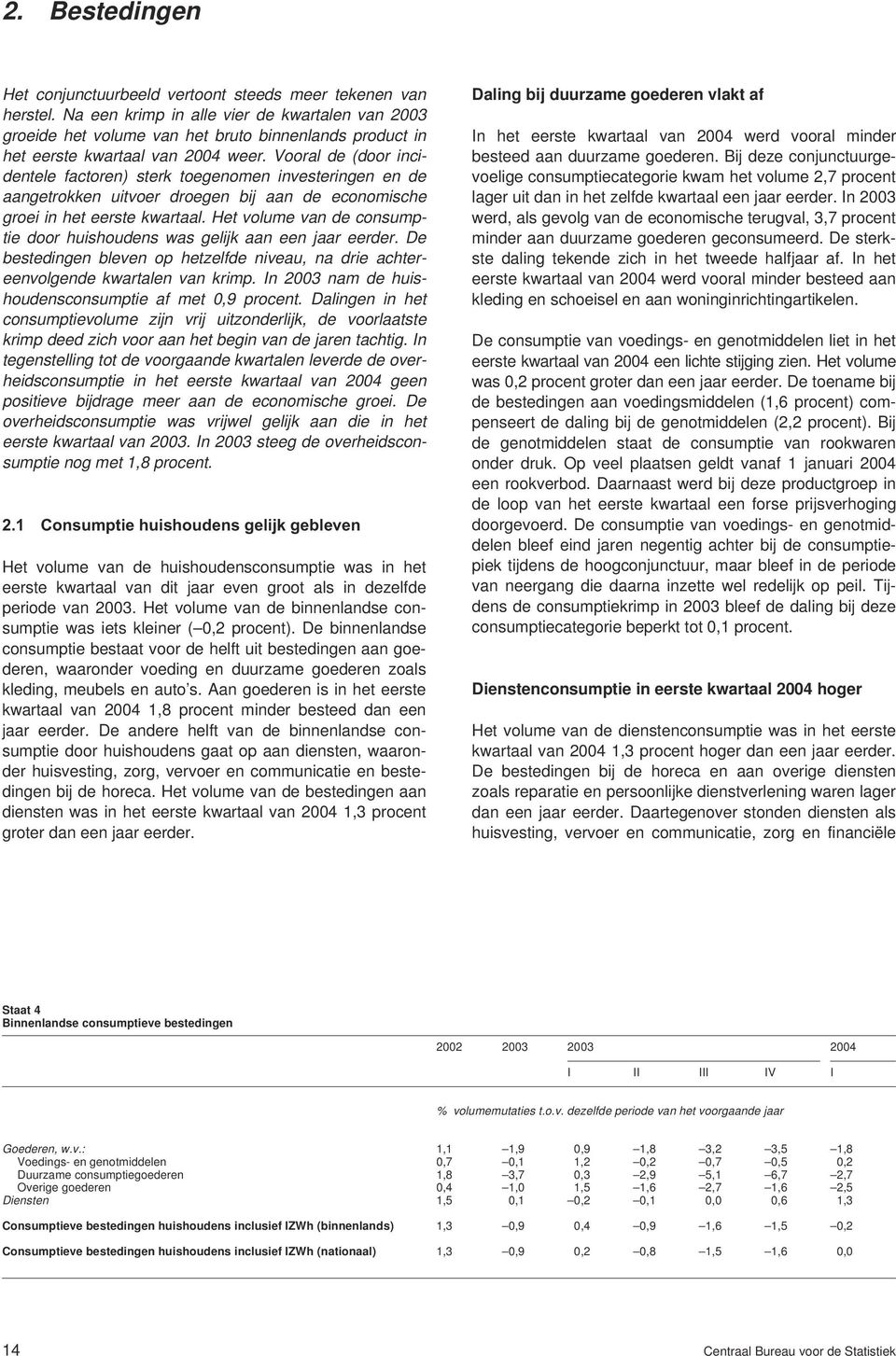 Vooral de (door incidentele factoren) sterk toegenomen investeringen en de aangetrokken uitvoer droegen bij aan de economische groei in het eerste kwartaal.