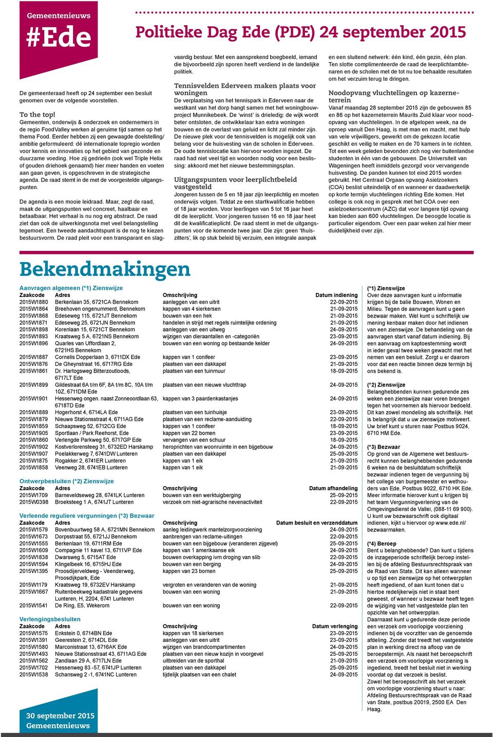 Eerder hebben zij een gewaagde doelstelling/ ambitie geformuleerd: dé internationale topregio worden voor kennis en innovaties op het gebied van gezonde en duurzame voeding.