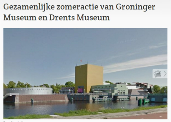 4 Tijd tussen het bezoek van museumkaarthouders die het Groninger Museum en Drents Museum bezochten in 2013 Op grond van deze inzichten gingen de beide musea samenwerken.