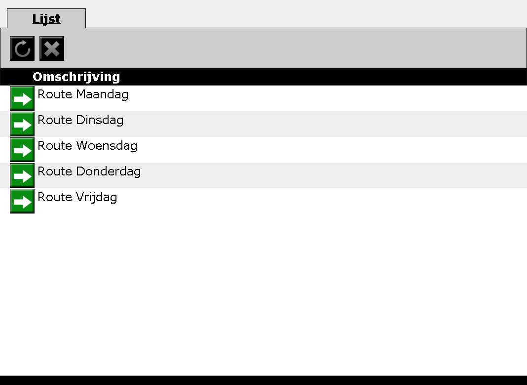 instellingen die in uw klanten bestand zitten, het zal vast voorkomen dat die vaker op onregelmatige dagen boodschappen willen doen. Terug naar inhoudsopgave 17.