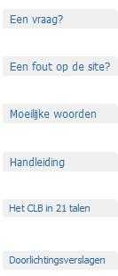 hier bekom je een scholenzoeker met filters op gemeente en niveau. Je selecteert een gemeente en eventueel een bepaald onderwijsniveau.