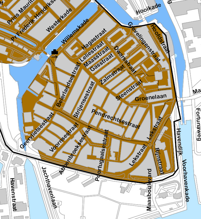 4.4. Watersysteem Het plangebied ligt aan de Nieuwe Maas en wordt omringd door boezemwater. De boezem voldoet in de huidige situatie aan de NBW-normen.