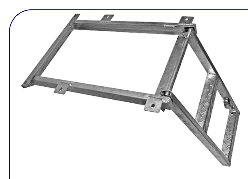 bevestigingspunten Ø10 frame breedte 355 frame lengte 600 tree breedte 305 tree lengte 605 gewicht 6.82.