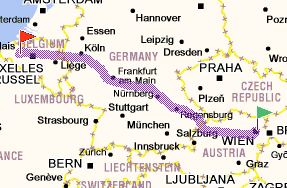 1 of 5 24/10/2007 14:43 Uw trajectblad Afdrukken Verzenden per e-mail GPS zenden Toevoegen aan Mijn ViaMichelin Vertrek Wien (Wenen) Bruno-Kreisky-Platz Aankomst 9890 Gavere Ommegangstraat 27 Datum: