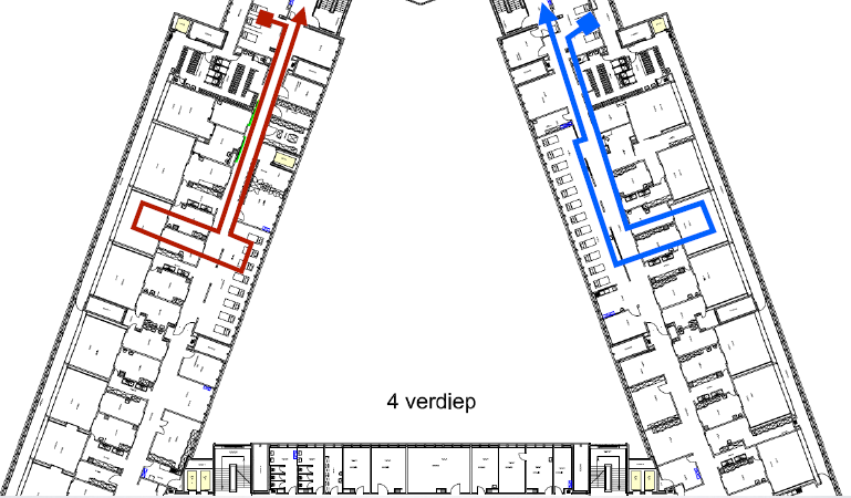 10 2.3 Werking OK 1. Receptie belt naar de afdeling en vraagt om de patiënt te brengen 2. De patiënt komt aan in de receptie van het operatiekwartier, de identiteit wordt gecheckt 3.