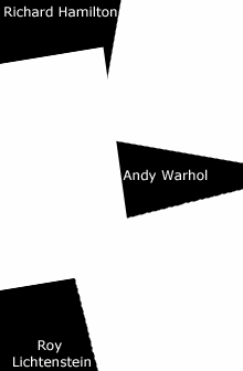 Stap 2 Samen Afbeeldingen van het werk van Warhol en Lichtenstein opzoeken die volgens jou bij de opdracht passen, zelf een kunstwerk geïnspireerd door de consumptiemaatschappij maken en door een