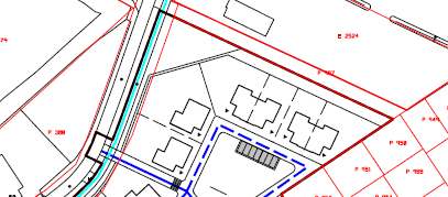 apart trottoir Gebruikers delen de ruimte Parkeren ingepast in