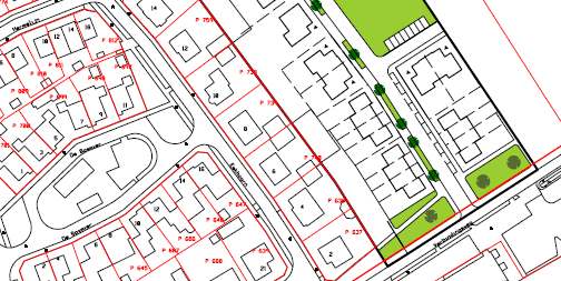 Deelgebied Verbindingsweg Groen Centrale groenvoorziening met speelmogelijkheden Groene begeleiding