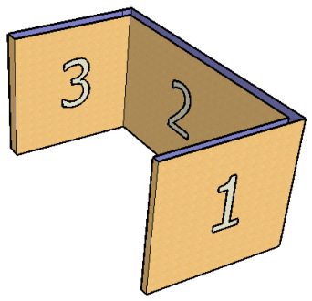 Figuur 4: Positie waarin Figuur 1 beide modules Figuur 2: worden gestort en dus ook uit de bekisting komen.