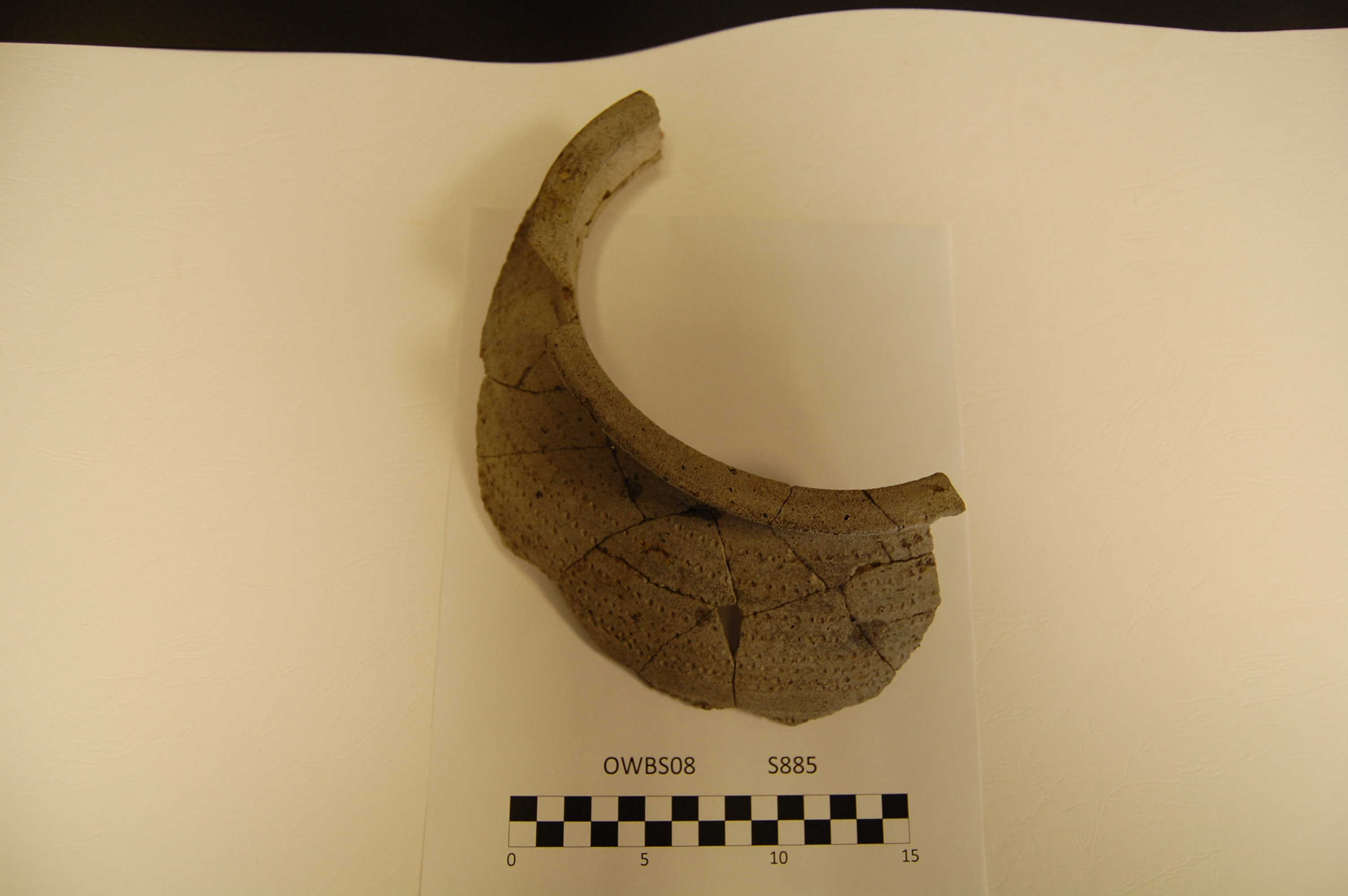 Figuur 124: Fragment van een kogelpot met