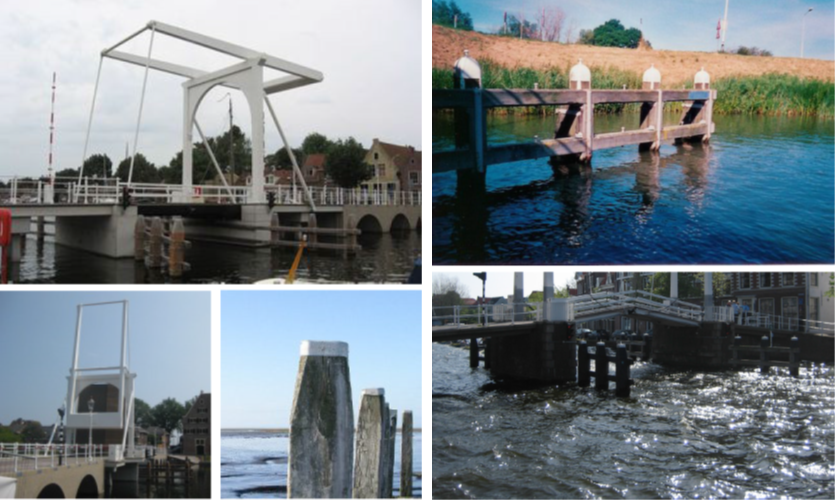 Profiel brug 4, indicatief (bron: Bebouwings- en inrichtingsplan Watersportboulevard Waterfront Harderwijk, Mulleners en Mulleners Architecten, 25 augustus 2014 - aanpassingen 12 februari