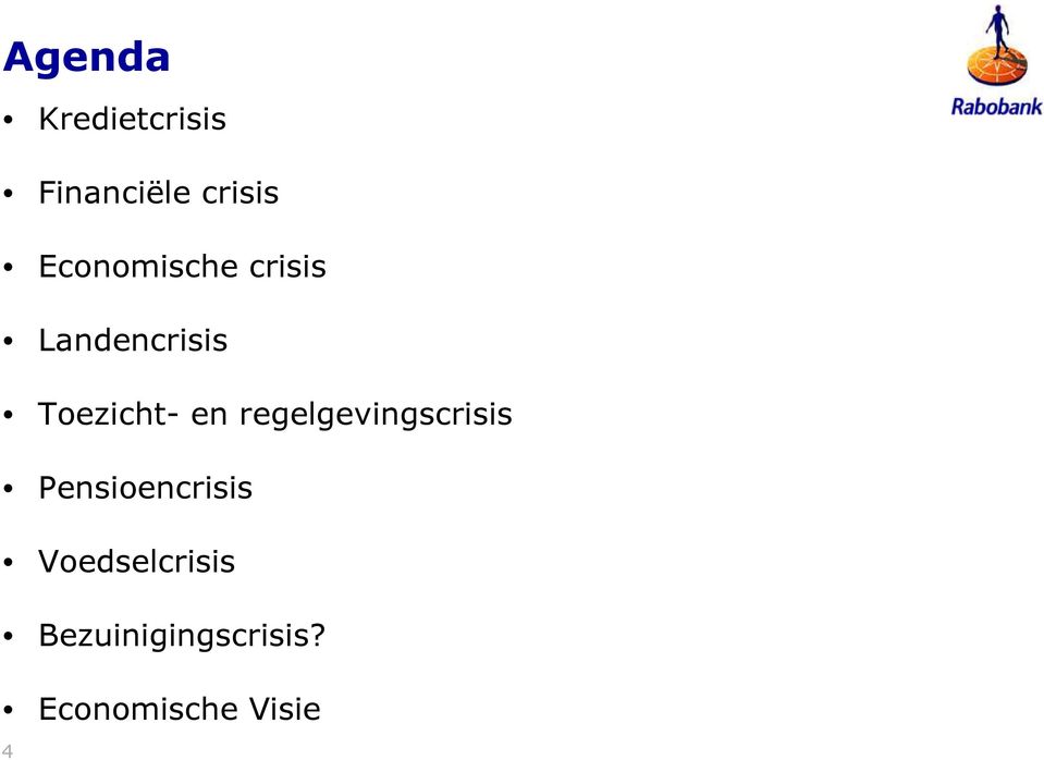 en regelgevingscrisis Pensioencrisis