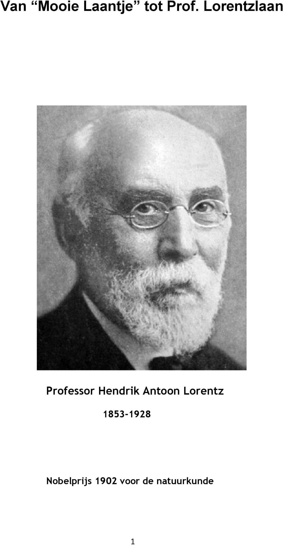 Antoon Lorentz 1853-1928