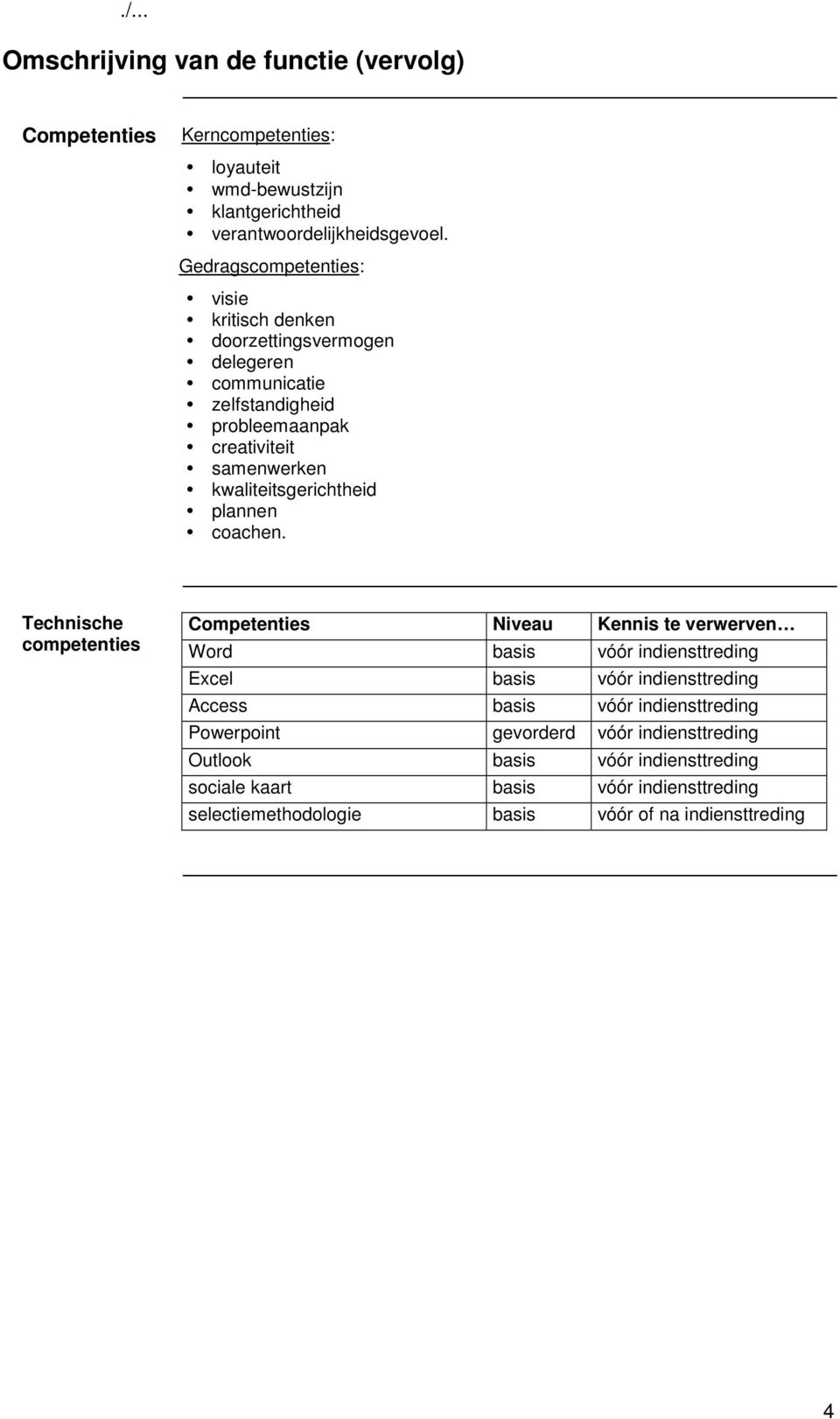 plannen coachen.