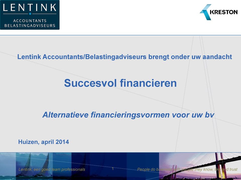 onder uw aandacht Succesvol