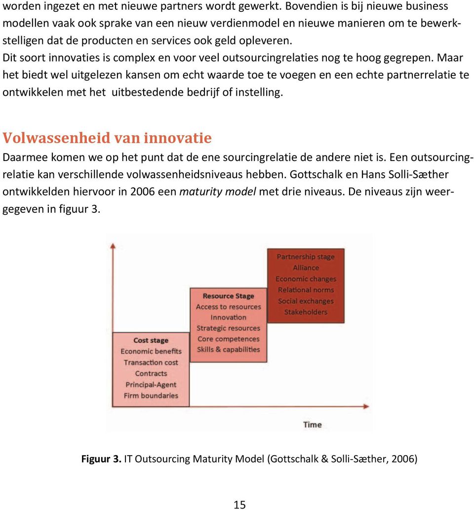 Dit soort innovaties is complex en voor veel outsourcingrelaties nog te hoog gegrepen.