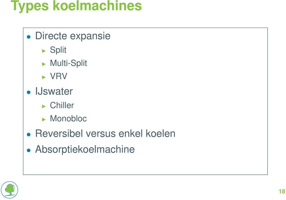 IJswater Chiller Monobloc