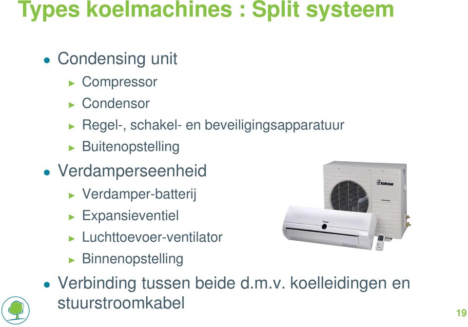 Verdamperseenheid Verdamper-batterij Expansieventiel