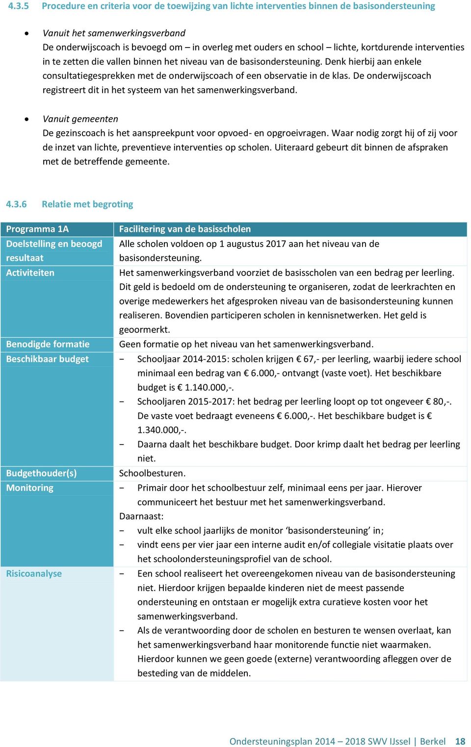 De onderwijscoach registreert dit in het systeem van het samenwerkingsverband. Vanuit gemeenten De gezinscoach is het aanspreekpunt voor opvoed- en opgroeivragen.