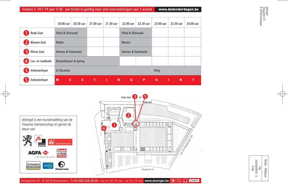 trap naar en desingel Desguinlei 25 B-2018