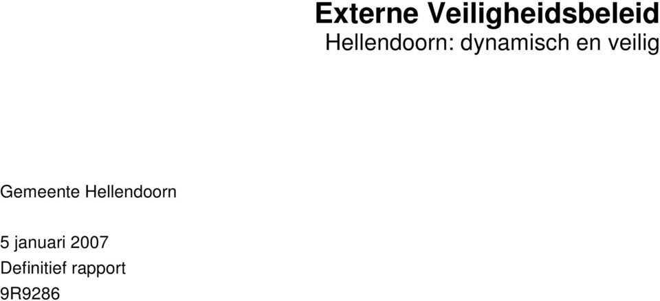 veilig Gemeente Hellendoorn 5