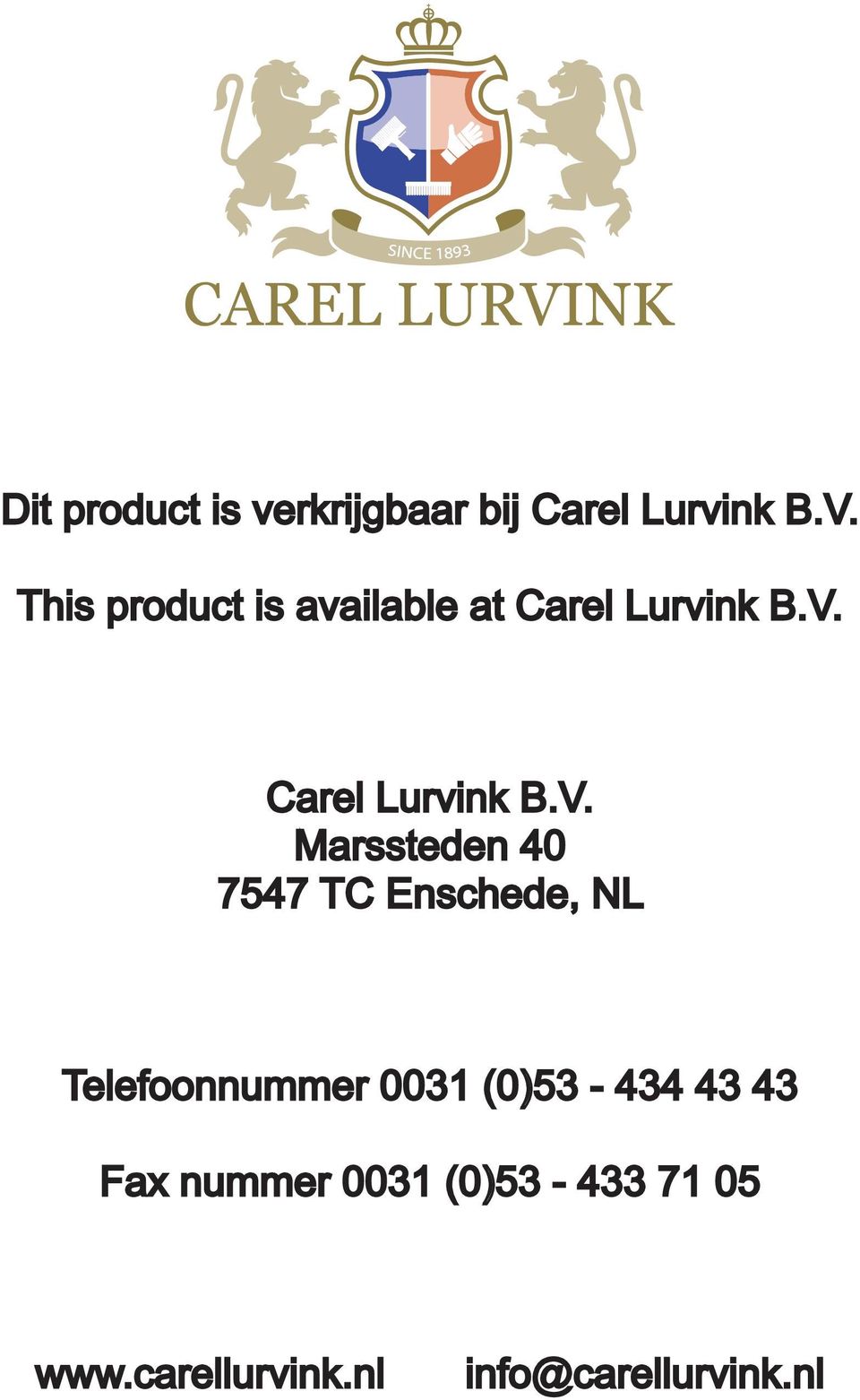 Carel Lurvink B.V.