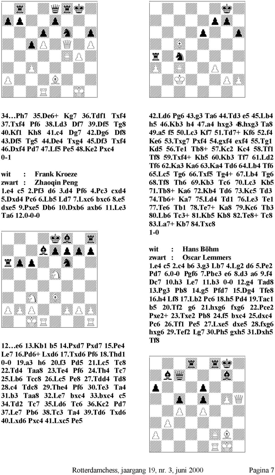 Dxb6 axb6 11.Le3 Ta6 12.0-0-0 xaaaageacx xaaaebbbbx xcbbaadaax xaaaajaaax xaaaaaaaax xaajakaaax xhhhaahhhx xaamiaaaix 12 e6 13.Kb1 b5 14.Pxd7 Pxd7 15.Pe4 Le7 16.Pd6+ Lxd6 17.Txd6 Pf6 18.Thd1 0-0 19.