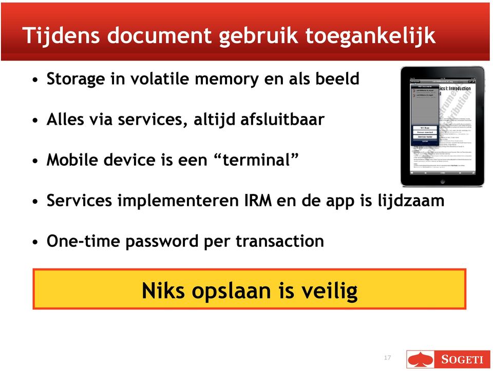 Mobile device is een terminal Services implementeren IRM en de