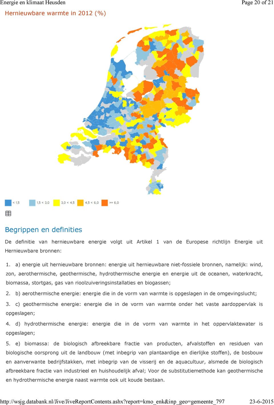 waterkracht, biomassa, stortgas, gas van rioolzuiveringsinstallaties en biogassen; 2. b) aerothermische energie: energie die in de vorm van warmte is opgeslagen in de omgevingslucht; 3.