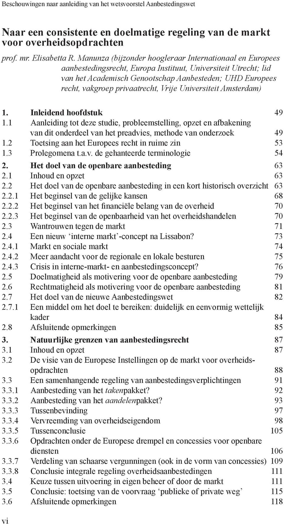 privaatrecht, Vrije Universiteit Amsterdam) 1. Inleidend hoofdstuk 49 1.