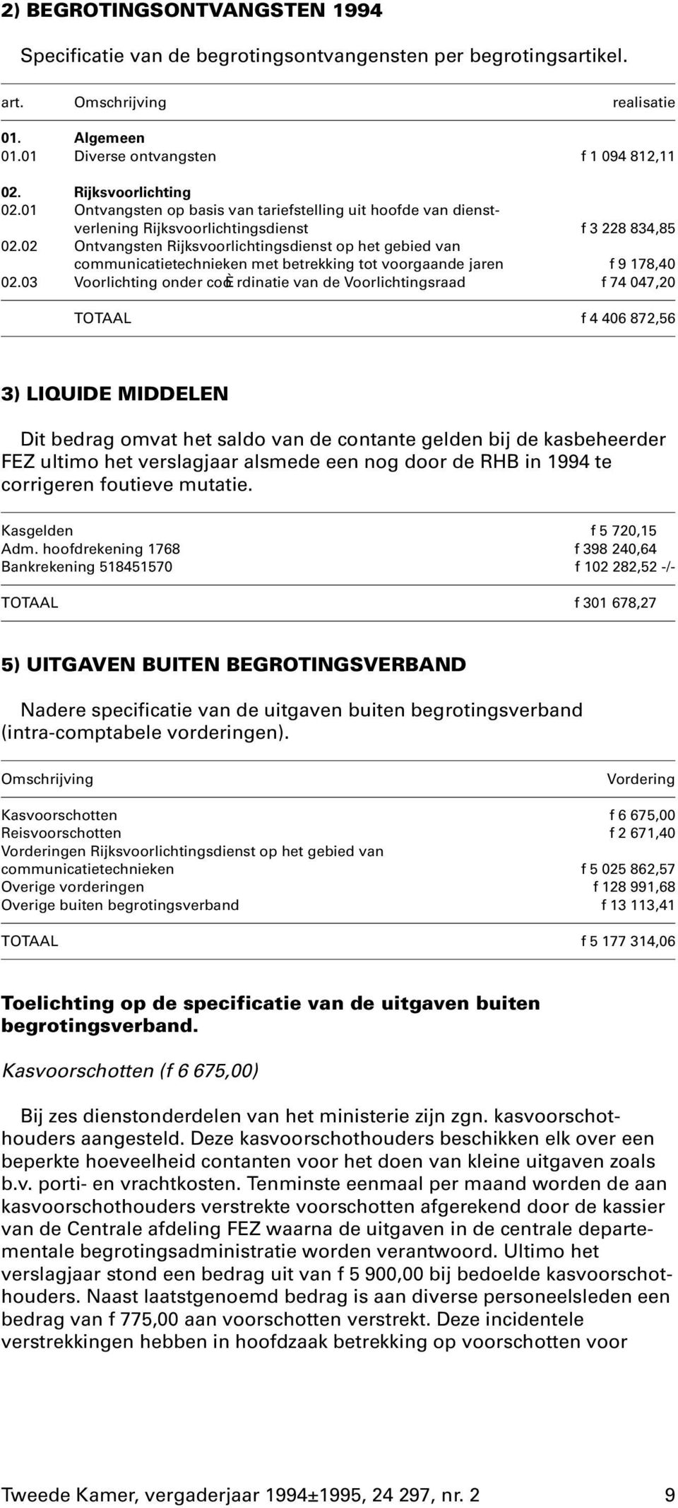 02 Ontvangsten Rijksvoorlichtingsdienst op het gebied van communicatietechnieken met betrekking tot voorgaande jaren f 9 178,40 02.