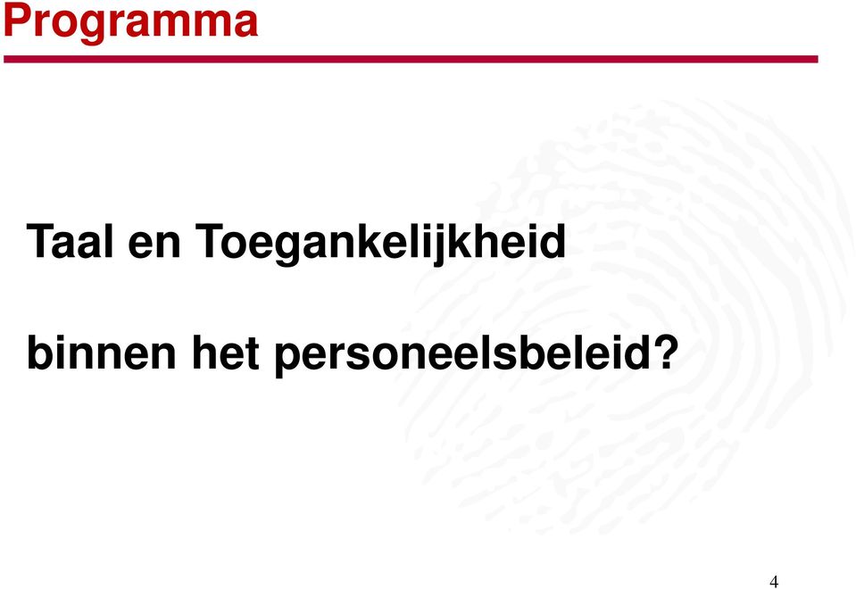 Toegankelijkheid