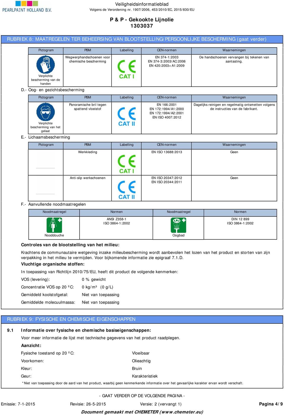 - Oog- en gezichtsbescherming Pictogram PBM Labelling CEN-normen Waarnemingen Verplichte bescherming van het gelaat E.