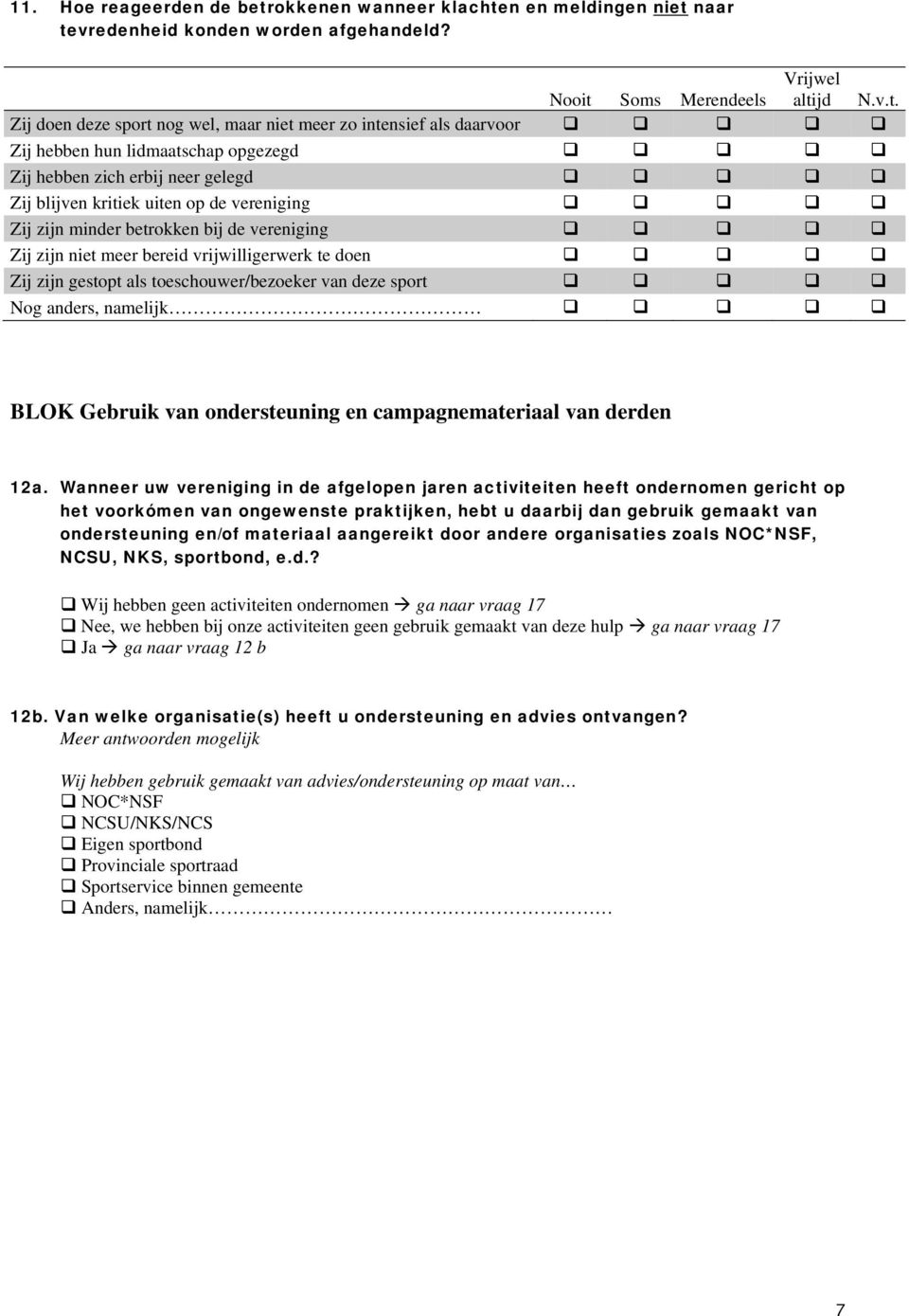 n en meldingen niet 