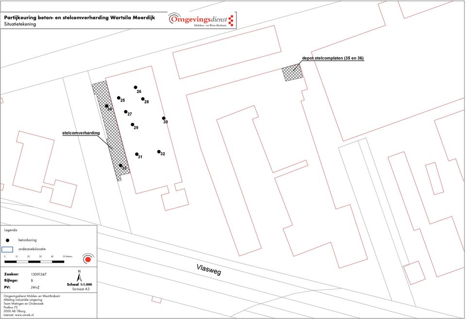 Zaaknr: Bijlage: PV: 13091347 B ± JWvZ Schaal 1:1.