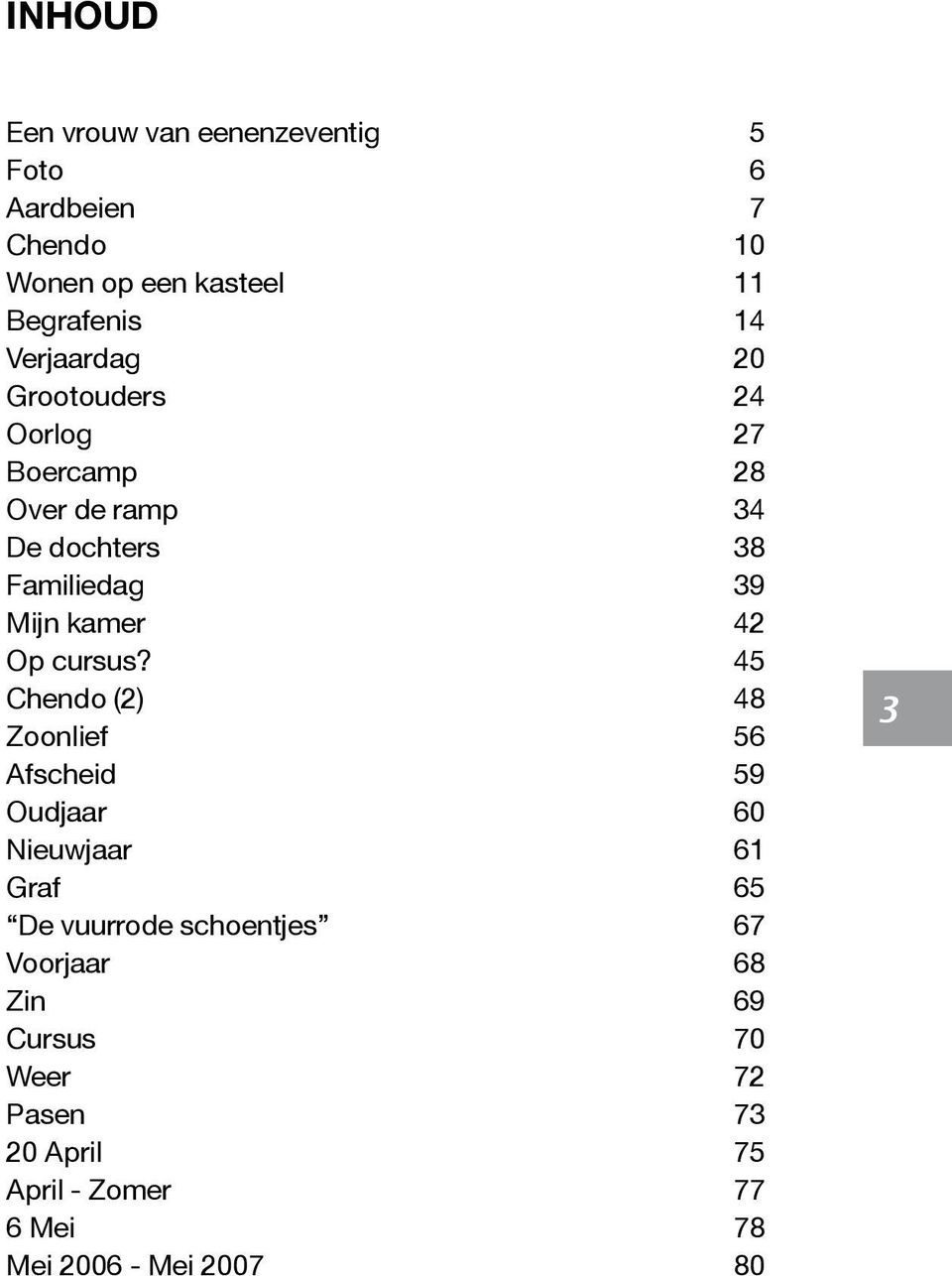 42 Op cursus?