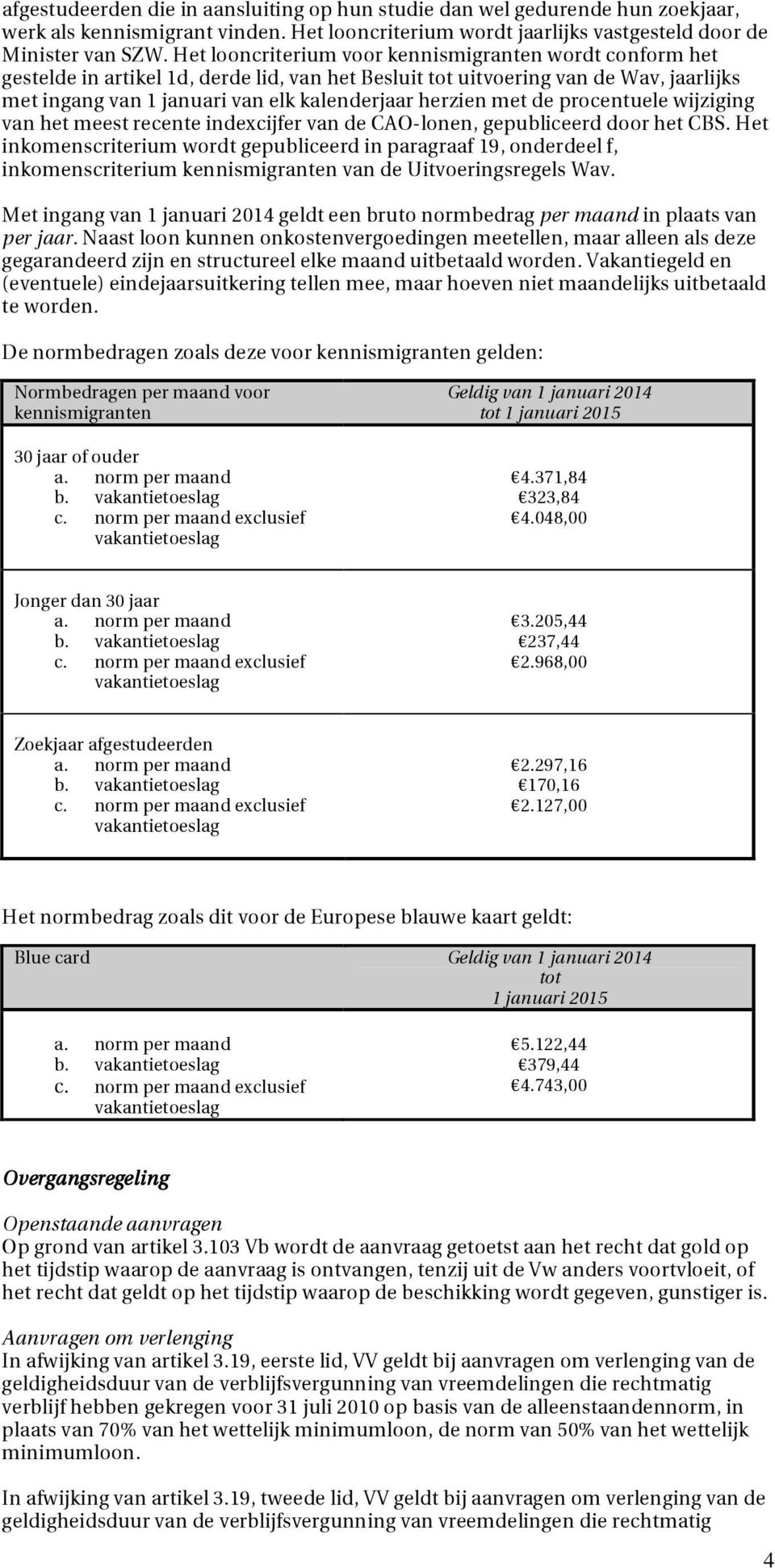 met de procentuele wijziging van het meest recente indexcijfer van de CAO-lonen, gepubliceerd door het CBS.