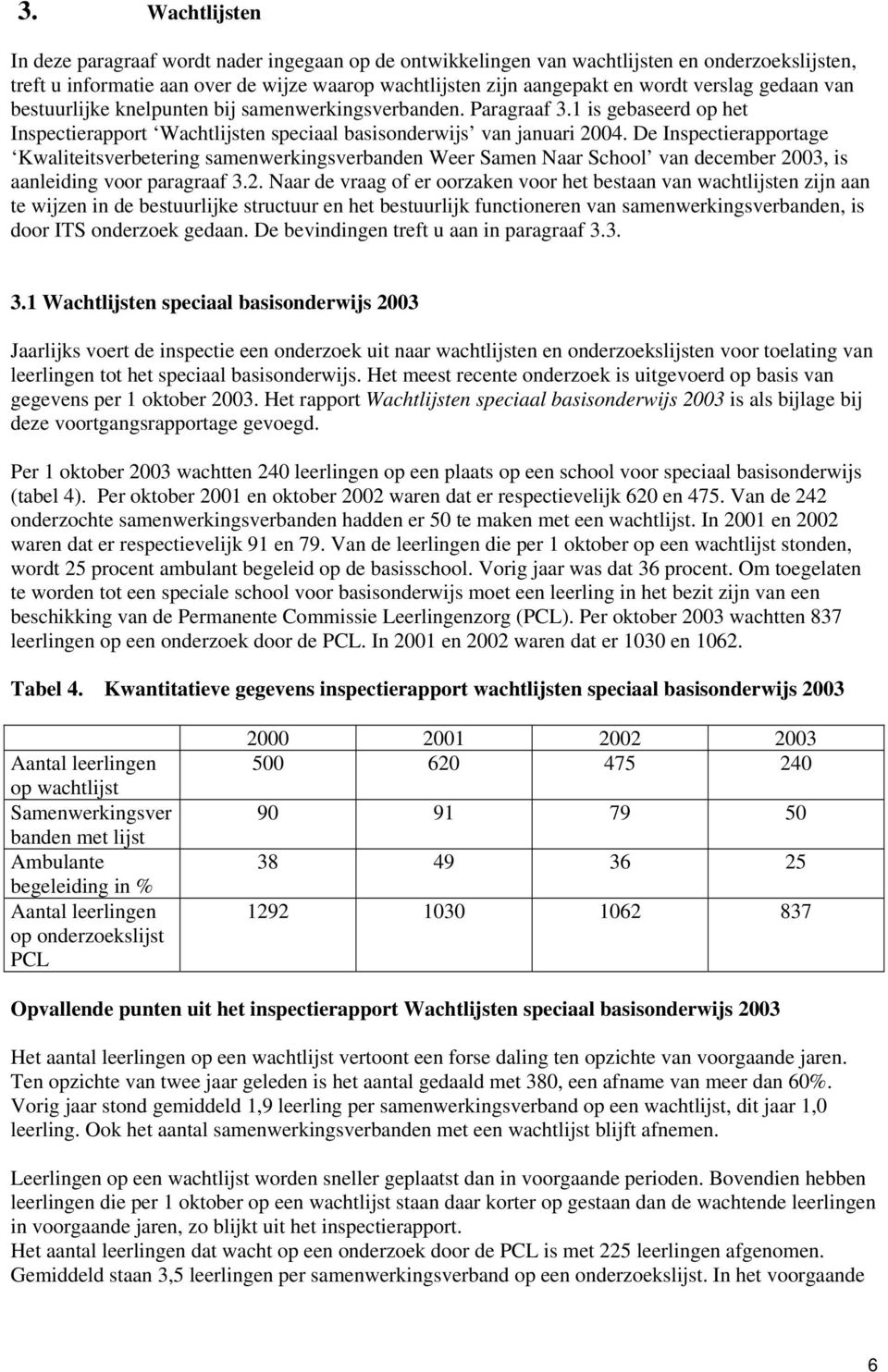 De Inspectierapportage Kwaliteitsverbetering samenwerkingsverbanden Weer Samen Naar School van december 20