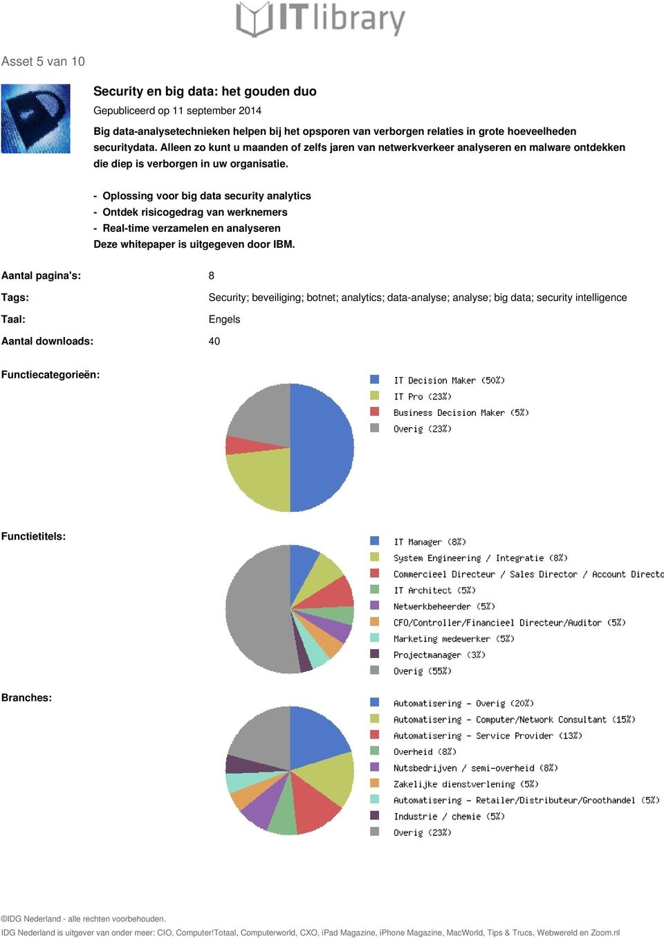 Alleen zo kunt u maanden of zelfs jaren van netwerkverkeer analyseren en malware ontdekken die diep is verborgen in uw organisatie.