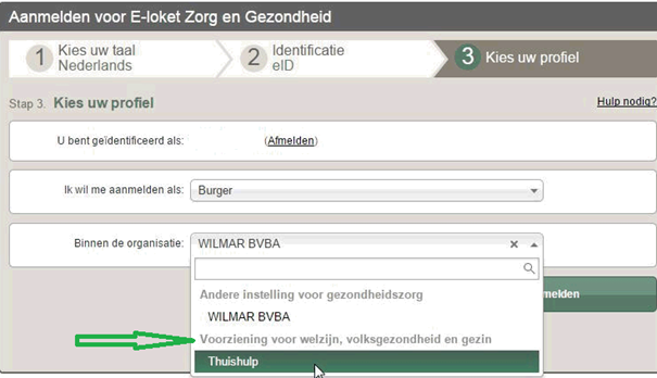 3 Inloggen in het e-loket De webtoepassing is bereikbaar via een webbrowser (zoals Internet Explorer, Mozilla Firefox of Google Chrome) op het volgende URL-adres: http://www.eloket.zorg-en-gezondheid.